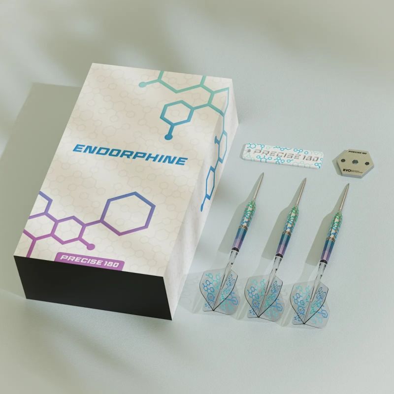 Precise180 Endorphine 90/95% Steeldarts 23/25 Gram Steeldarts