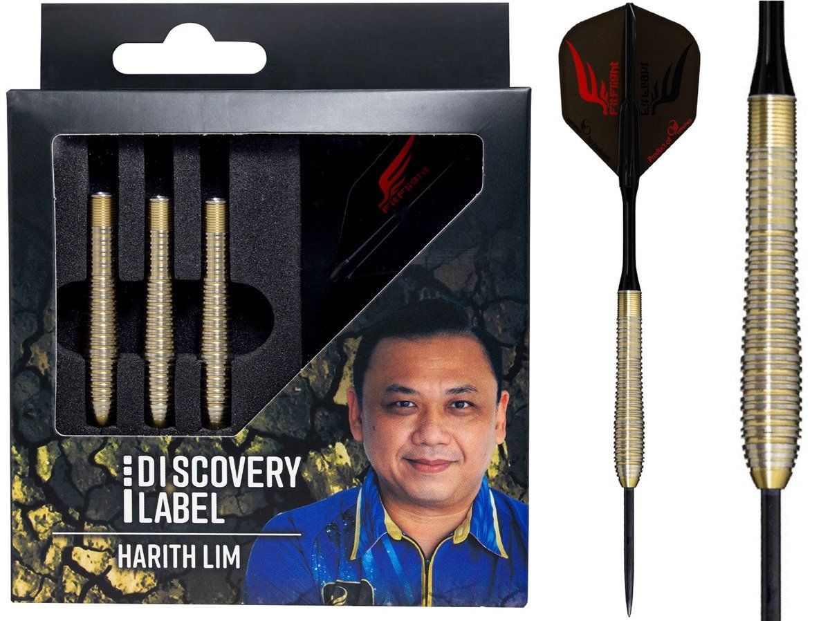 Cosmo Darts Discovery Label Harith Lim Freccette Steel Tip 21 Grammi Steeldarts