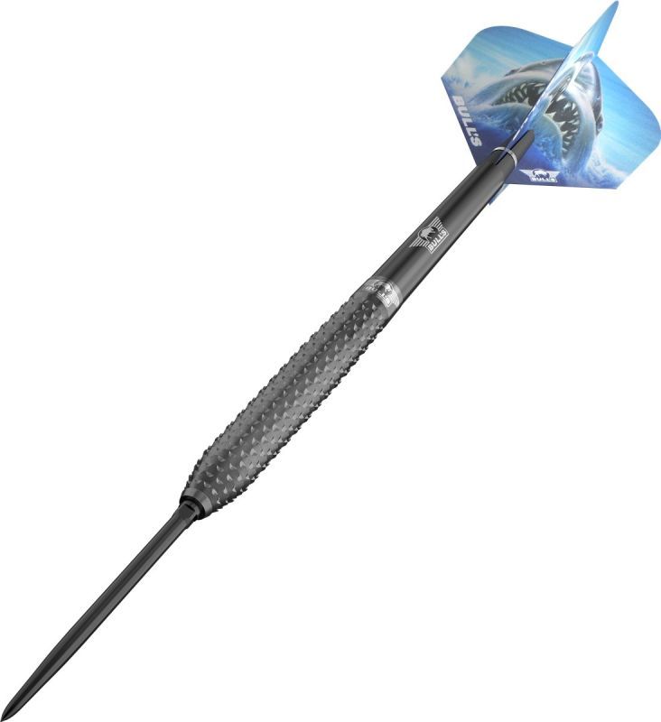 Bull´s Shark Pro Black CP 90% Steeldarts 22/23/24/25 Gramm Steeldarts