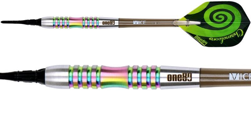 One80 Chameleon Coral Soft Darts 18 Gramm Softdarts