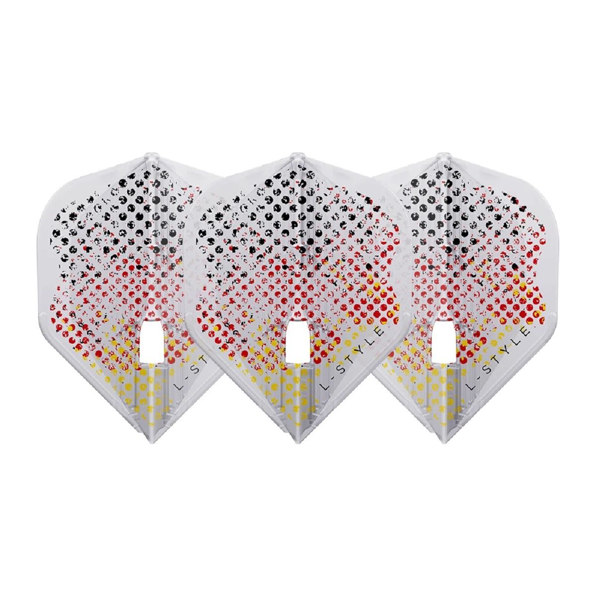 L-Style Champagne Flights ailette de fléchette Pro Kami Signature Gabriel Clemens V4 L1 Standard Flights