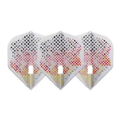L-Style Champagne Flights ailette de fléchette Pro Kami Signature Gabriel Clemens V4 L1 Standard Flights