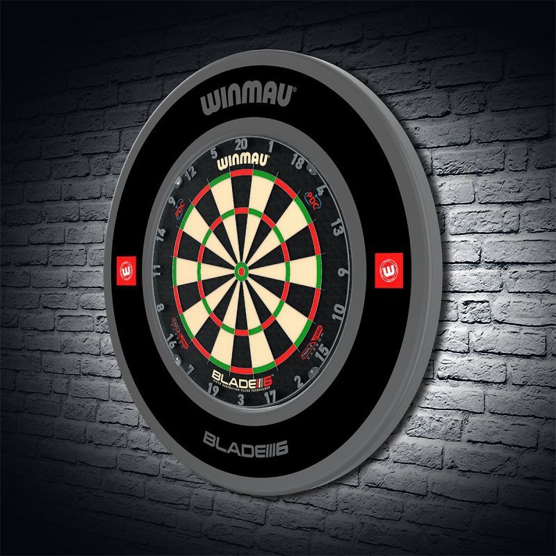 Winmau Pro-Line 1.0 Nero Surround per bersaglio / Anello di protezione Auffangring