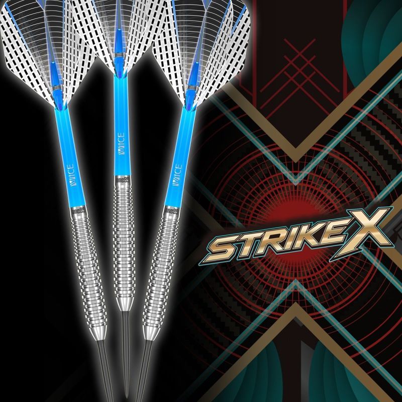 ONE80 Strike X SX03 90% Steeldarts 21/23/25 Gramm Steeldarts