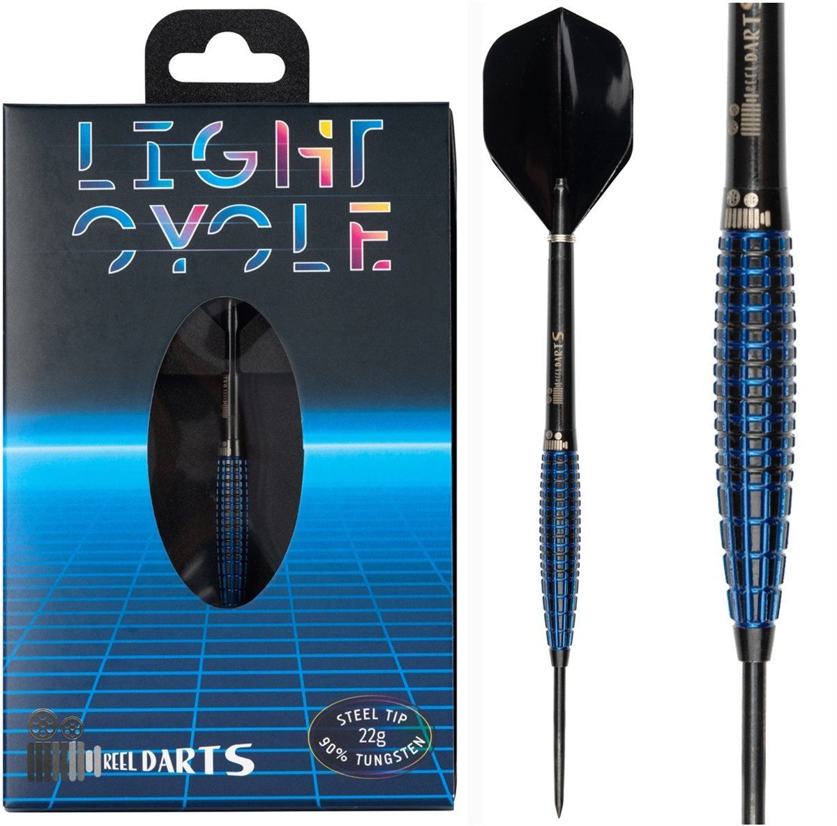 Reel Darts Light Cycle 90% Steeldarts 22 Gramm Steeldarts