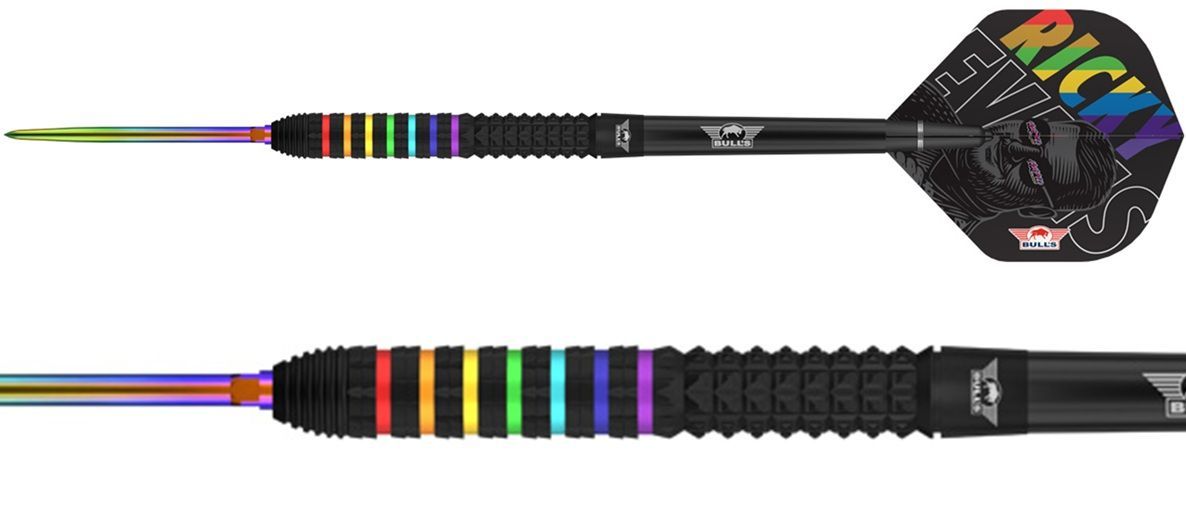Bull´s Ricky Evans CP CP 95% Steeldarts 22/23/24/25 Gramm Steeldarts