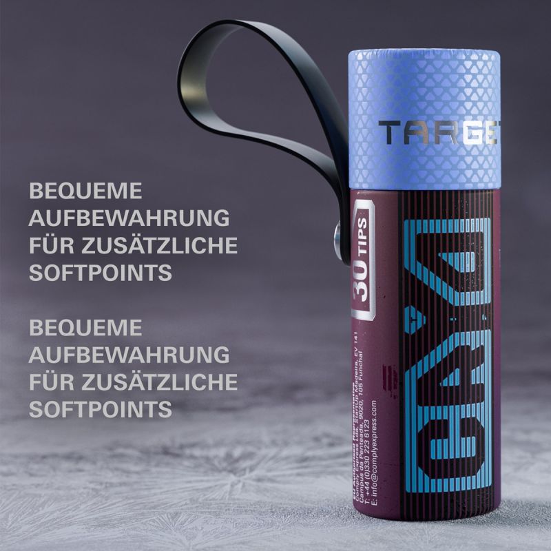 Target Cryo Soft Tip Points Black Soft Tip Spitzen