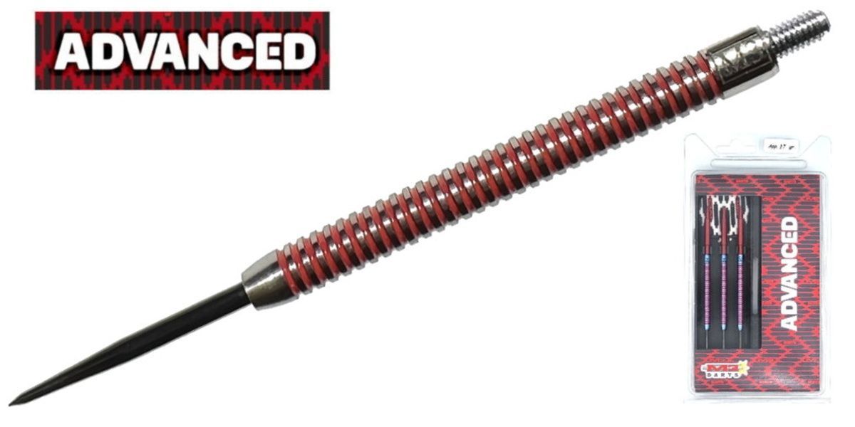 Dart-Set Steeldarts M3 Advanced Multiringed 17 Gramm Steeldarts